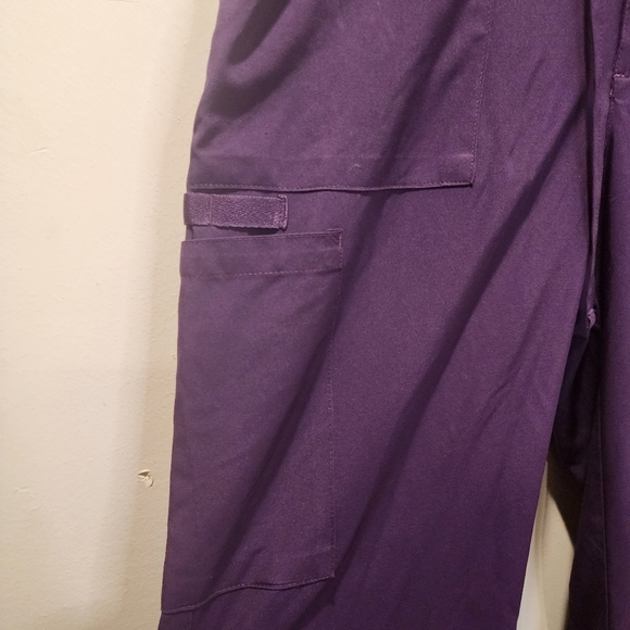 DICKIES Women's purple scrub pant size M - Picture 7 of 11